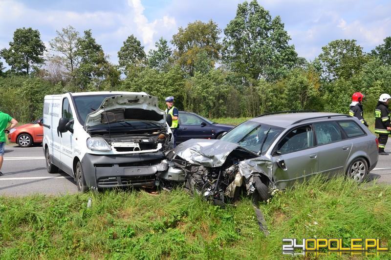 Trzy auta zderzyły się na obwodnicy Opola Wiadomości