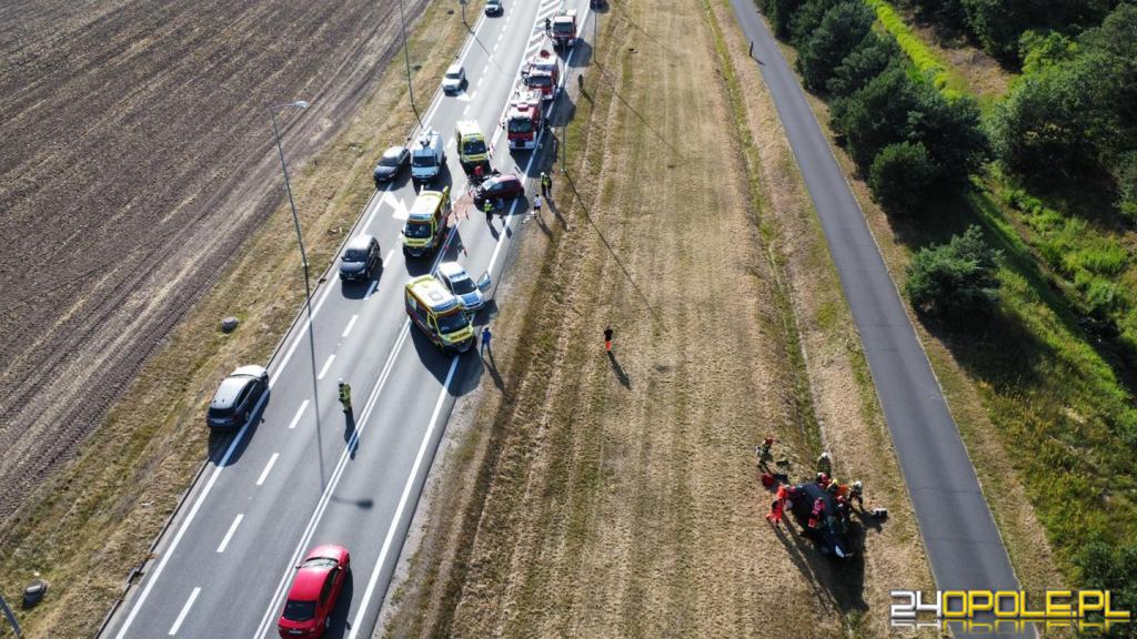 Poważny wypadek na obwodnicy Opola Droga jest zablokowana 24opole pl