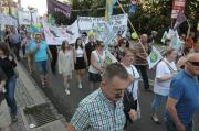 Protest przeciw powiększeniu Opola