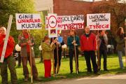 Demonstracja - Opolanie solidarni z Tybetem