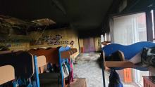 Duże straty po pożarze przedszkola w Niemodlinie