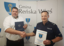 Dodatkowe patrole policji w gminie Reńska Wieś