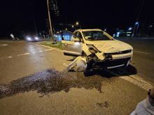 Zderzenie na skrzyżowaniu obwodnicy Opola i ulicy Luboszyckiej - dwie osoby trafiły do szpitala