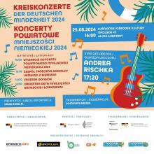 Już dziś trzeci koncert w ramach "Koncertów Powiatowych Mniejszości Niemieckiej 2024"