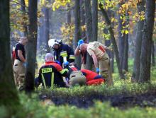 Śmiertelny wypadek młodego motocyklisty na trasie Komprachcice - Szydłów