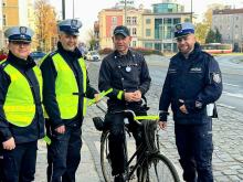 Opolscy policjanci apelują o bezpieczeństwo pieszych i rowerzystów - trwa akcja "NURD"