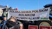 Rolnicy przejęli ulice Opola. Protest przeciwko działaniom KOWR