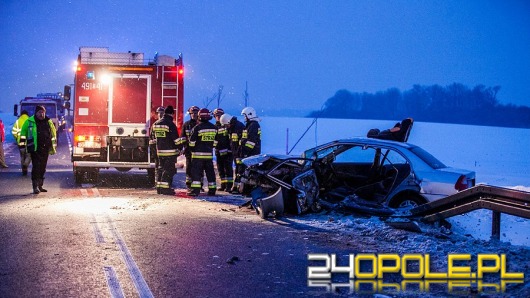 Wypadek podczas policyjnego pościgu za pijanym kierowcą