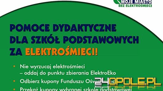 Oddając elektrośmieci pomagasz wyposażyć szkoły