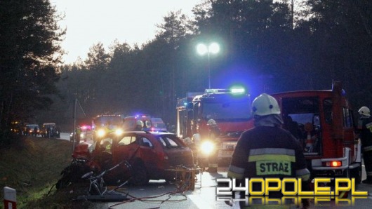 Kolejna tragedia na drodze. Dwie osoby nie żyją, 6 osób trafiło do szpitala.