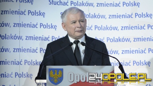 Jarosław Kaczyński w Opolu: Władza PO musi się tu skończyć! 