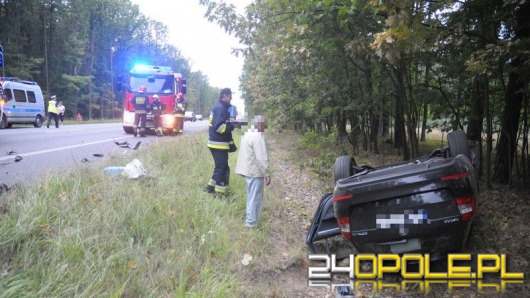 Cztery auta zderzyły się pod Ozimkiem