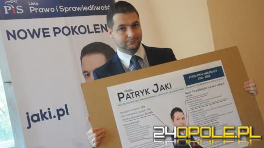 Poseł Patryk Jaki podsumowuje swoją pracę w parlamencie