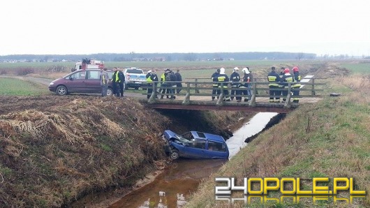 Samochód wjechał do rzeki, nie żyje 41-letni kierowca