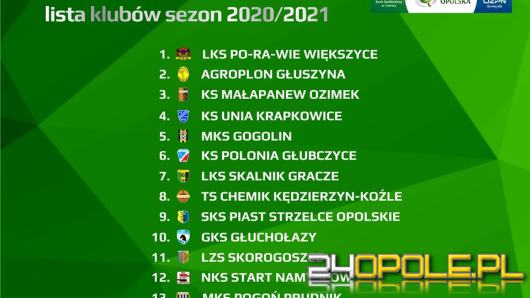 Zdalne zebranie klubów IV ligi opolskiej przyniosło nowe decyzje.