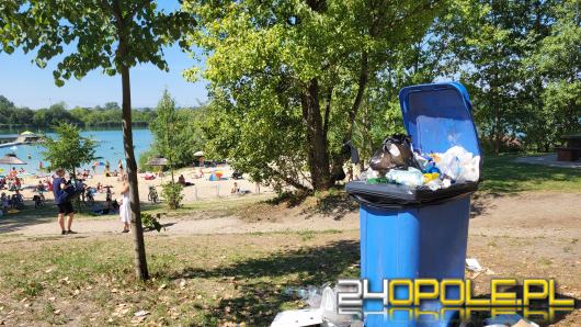 Plażowicze zamieniają Kąpielisko Bolko w śmietnik