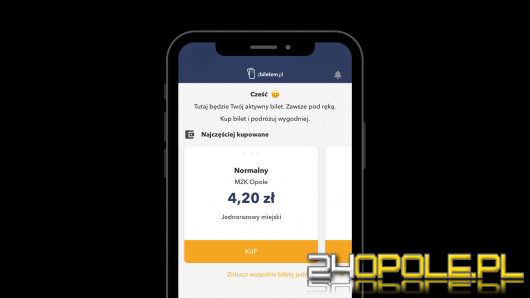 Zbiletem w MZK Opole. Nowa aplikacja do zakupu biletów autobusowych już dostępna