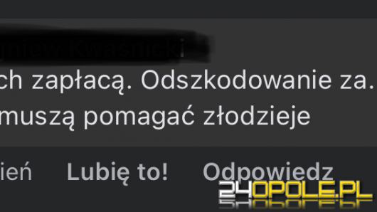 Pomogli w walce z powodzią, a na pożegnanie zalali ich hejtem