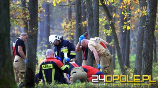 Śmiertelny wypadek młodego motocyklisty na trasie Komprachcice - Szydłów