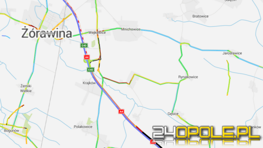 Śmiertelny wypadek na A4 w kierunku Wrocławia - droga zablokowana