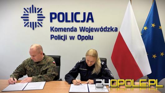  Porozumienie opolskiej Policji i Wojsk Obrony Terytorialnej