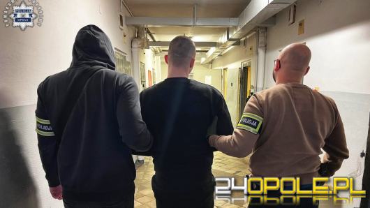 Podejrzani o rozbój z użyciem maczety zatrzymani przez policjantów z Opola