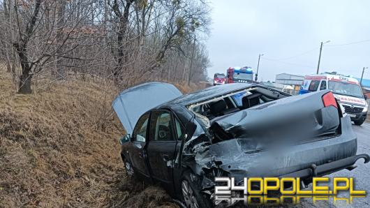 Nieodpowiedzialną jazdą zepchnął z drogi do rowu dwa inne auta