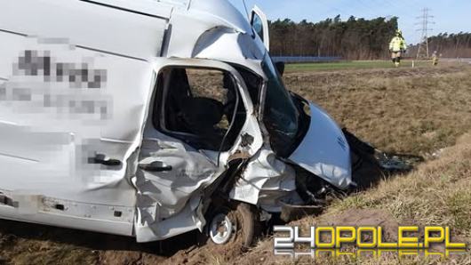 Wypadek na obwodnicy Malni i Choruli. Jedna osoba trafiła do szpitala