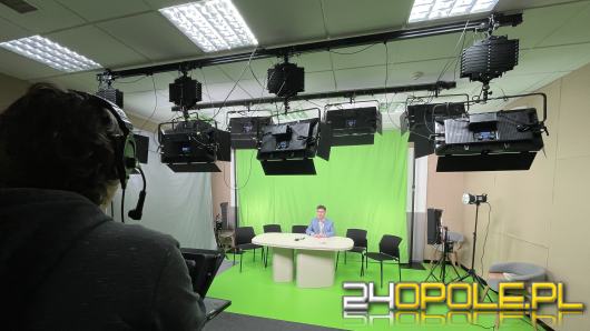 Kamera, akcja! Nowe studio telewizyjne na Uniwersytecie Opolskim oficjalnie otwarte