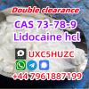 Lidocaine crystal CAS 73-78-9 Lidocaine HCL Safe transportation guarantee