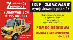 Skup aut Złomowanie 24 795088088 Opole opolskie