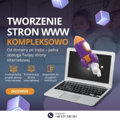 Profesjonalne Tworzenie Stron WWW - Kompleksowa Obsługa/ Faktura