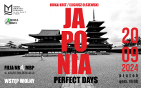 "JAPONIA - Perfect Days" - spotkanie podróżnicze z Kingą Kret i Eligiuszem Olszewskim