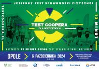 Test Coopera dla Wszystkich na stadionie lekkoatletycznym