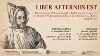 Wystawa LIBER AETERNUS EST